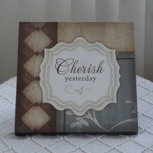 💎 CANVAS Art ~ Jennifer Pugh ~ "CHERISH YESTERDAY"